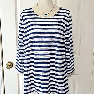 Cathy Daniel's Semi-sheer blouse